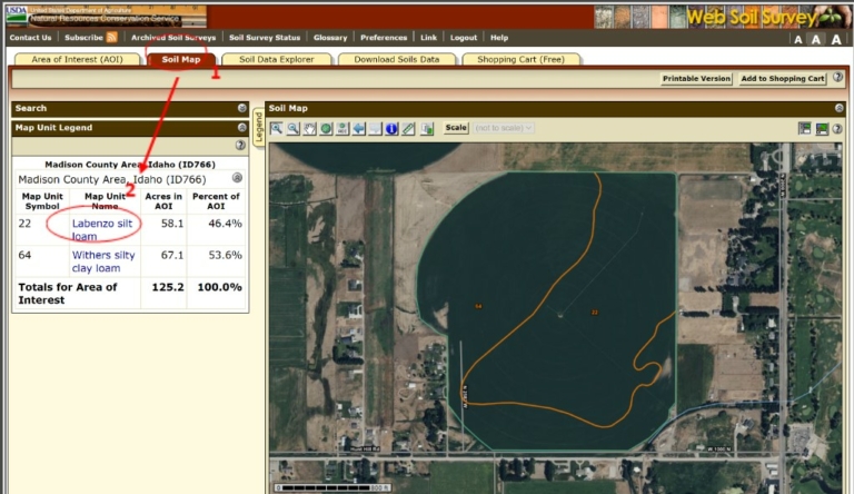 web soil survey assignment