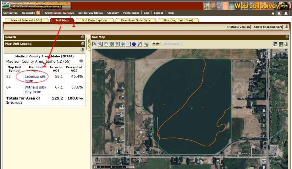 Using Web Soil Survey to Learn Your Land’s Potential – Soil for Water